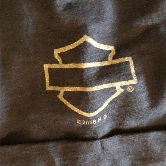 Harley!! 🧡🖤 Shirt 🏍 EUC!! - Picture 3 of 5